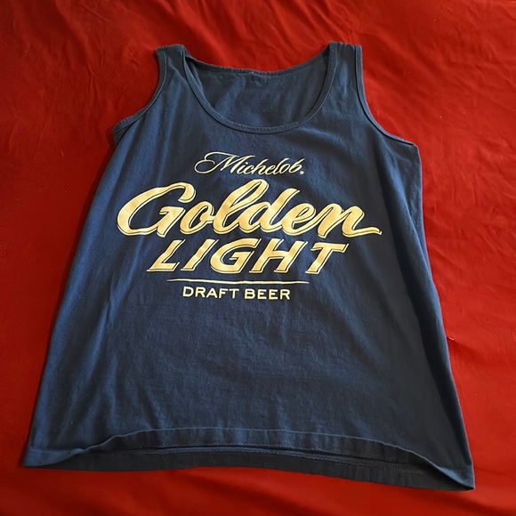 Tops - Michelob Golden Light Tank Top